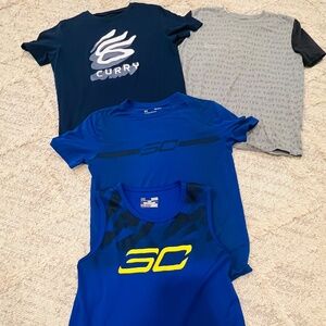 Athletic Youth Large Under Amour Steph Curry Bundle!